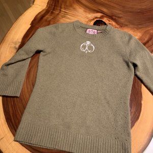 Juicy Couture Cashmere (51%) Wool Blend Sweater- M